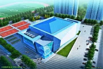 拟新建球类馆效果图（二）